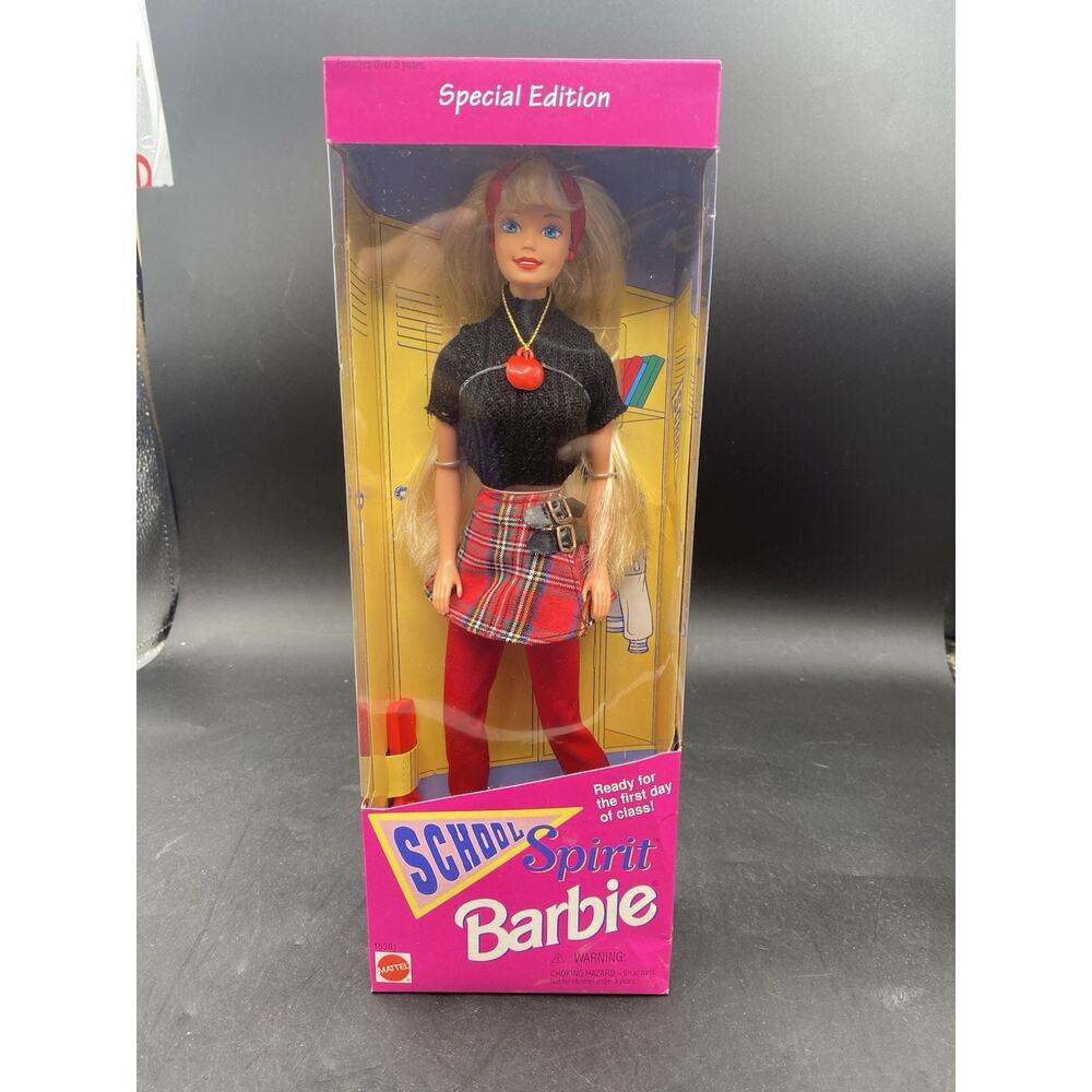 School Spirit Barbie Doll 1995 Special Edition Mattel 15301